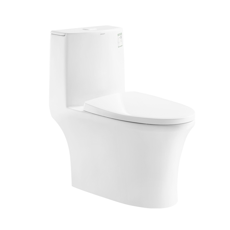 法恩莎卫浴新款马桶喷射虹吸式家用除臭防溅水超薄FB16155座便器