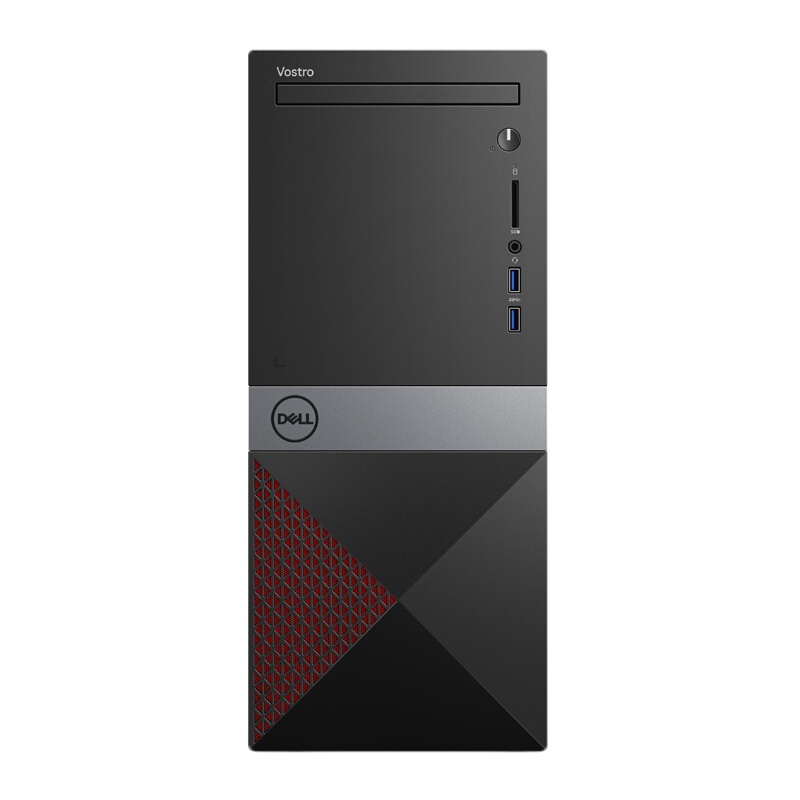 戴尔(DELL)成就3888 高性能 商用办公 台式机电脑单主机 定制(Intel i3-10100 8GB 1TB 无光驱 集显)