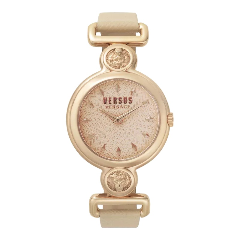 Versus范瑟丝玫瑰金气质石英女士手表VSPOL3218