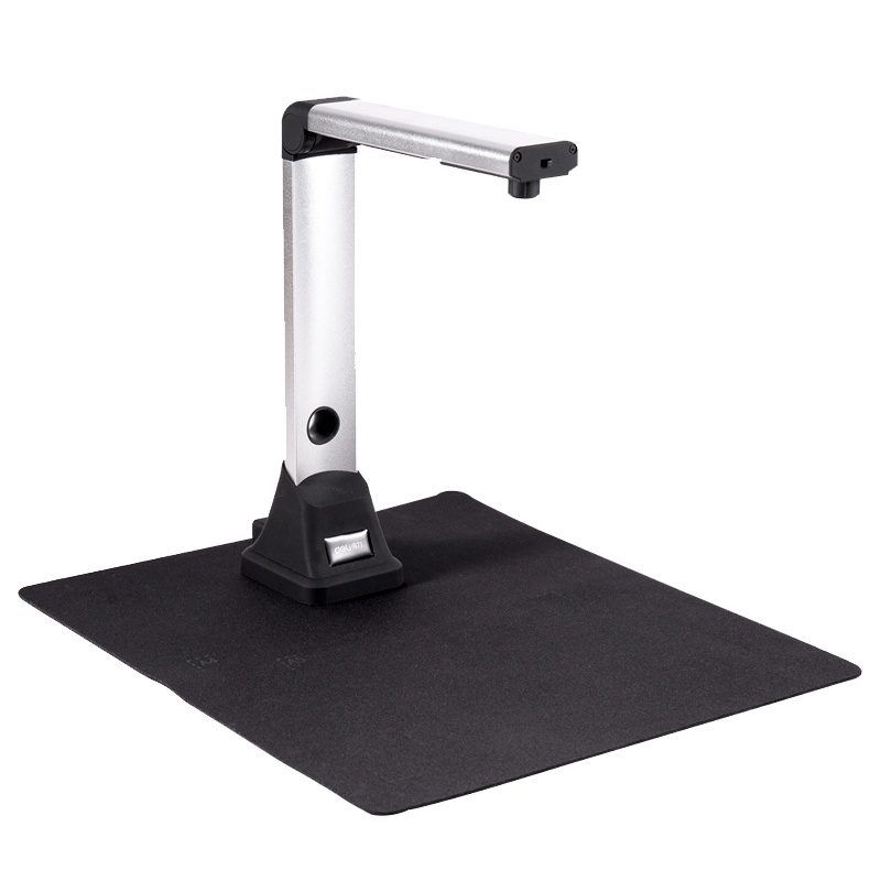 得力deli高拍仪高清高速扫描仪连续扫描1000万像素A4扫描OCR文字文件文档拍照发票识别条码识别身份证照识15155