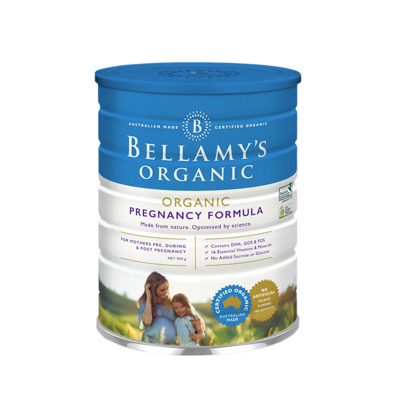 原装进口Bellamy's贝拉米孕产妇配方奶粉900g孕期哺乳期