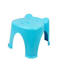 茶花母婴幼儿童塑料凳子加厚可爱卡通宝宝小矮板凳无靠背凳 08491K(蓝色)
