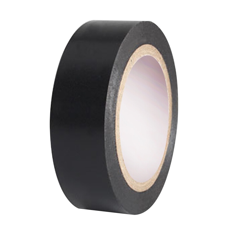 海斯迪克 HKFH09 电工胶带 汽修家装无铅阻燃 电气绝缘胶带 彩色PVC电工胶布 黑色/10卷