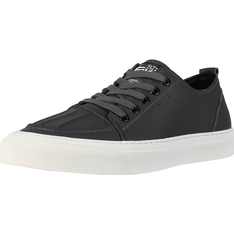 GOLF男鞋板鞋夏季新款2018贝壳头皮鞋男英伦百搭休闲鞋透气真皮潮