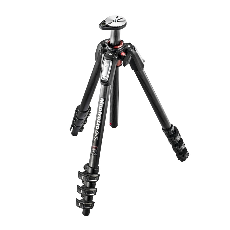 曼富图(MANFROTTO) MT055CXPRO4 板扣式碳纤维三脚架 相机三脚架