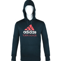 阿迪达斯男子卫衣 秋季连帽跑步运动学生上衣 针织保暖套头衫