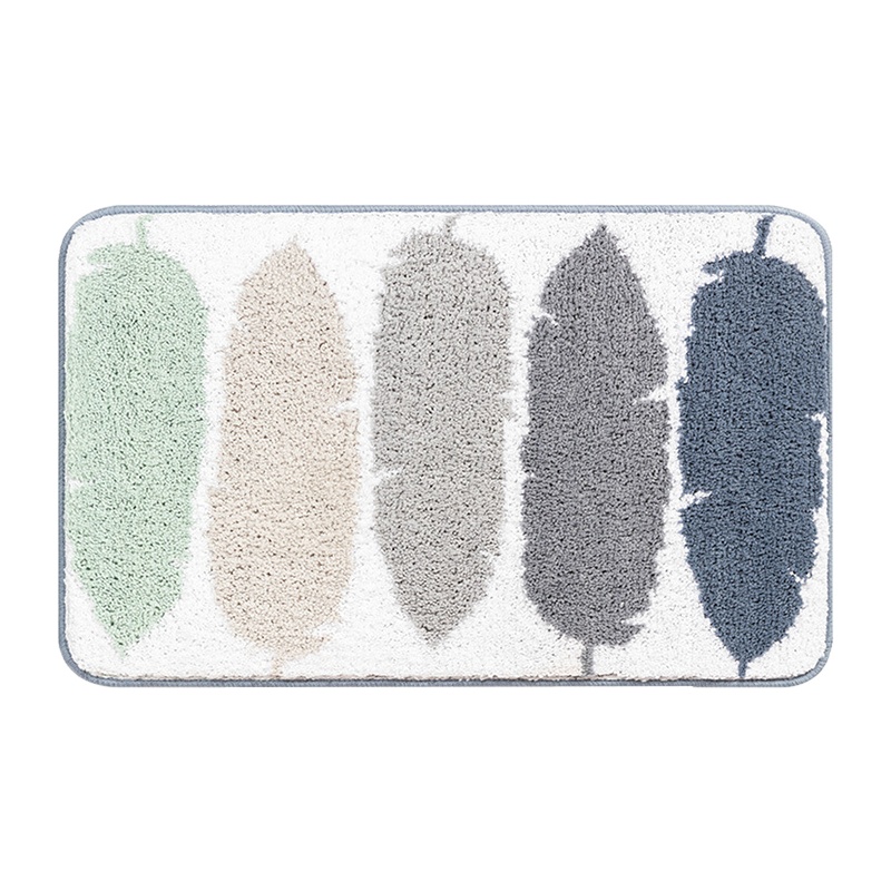 英仑风情 卫生间门口吸水地垫浴室防滑脚垫厕所洗手间门垫卧室地毯家用垫子卫生间地垫门垫速干脚垫厕所防滑地毯洗手间垫子