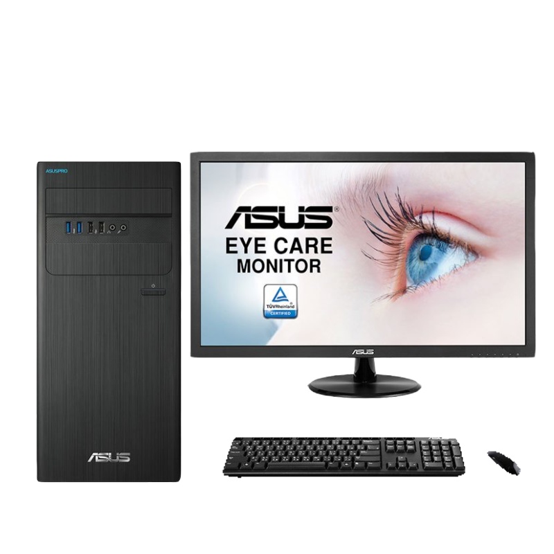华硕(ASUS)商用台式电脑D640MB 21.5英寸 (G5420 4G 256G 集显 DOS)