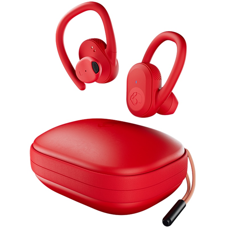 骷髅头 Push Ultra TWS 运动豆二代真无线挂耳式蓝牙耳机 运动耳机 红