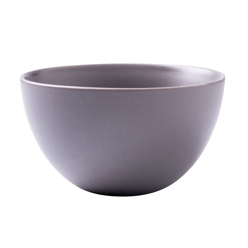 IJARL 亿嘉创意北欧简约陶瓷巴克4.5英寸饭碗灰色