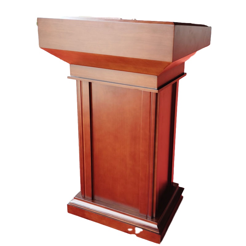 逐鹿中原演讲台发言台前台接待台ZL779学校主持发言台