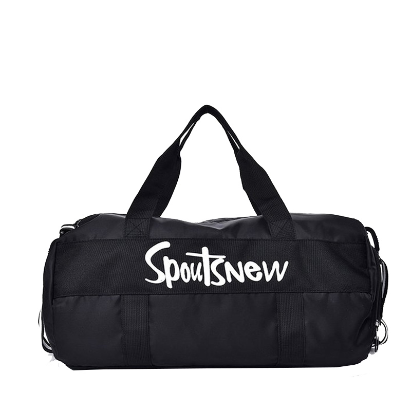 唯沛健身包大容量旅行包足球篮球手提单肩包时尚休闲百搭运动包足球篮球运动提包文字印花包杂志电脑包雨伞化妆品包可定制LOGO