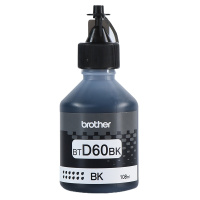 兄弟原装BT-D60BK 5009连供墨水盒DCP-T310 T510W T710W 810 910 黑色兄弟原装墨水BTD60bk一支