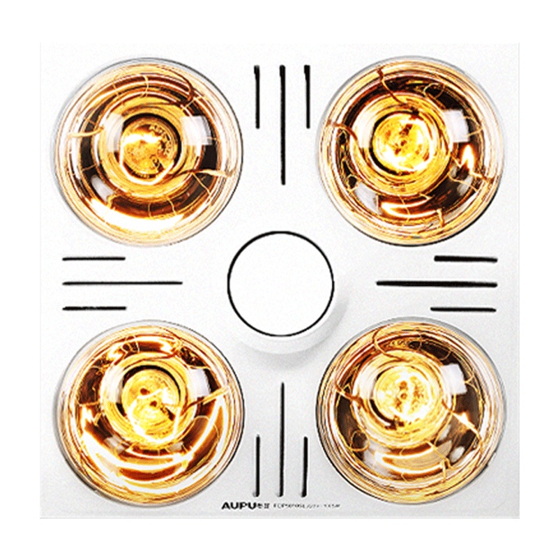 奥普浴霸集成吊顶式310A升级款FDP5010SL四灯灯暖型 取暖换气照明三合一浴霸