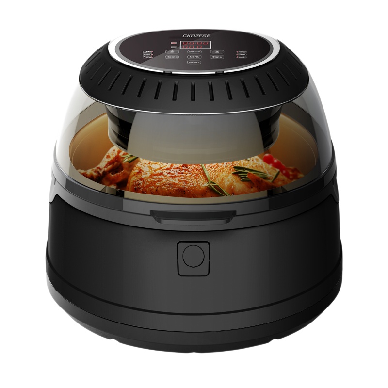 英国酷芝(CKOZESE) cz106 13L升大容量空气炸锅可视家用触控式全自动无油炸薯条机光波炉
