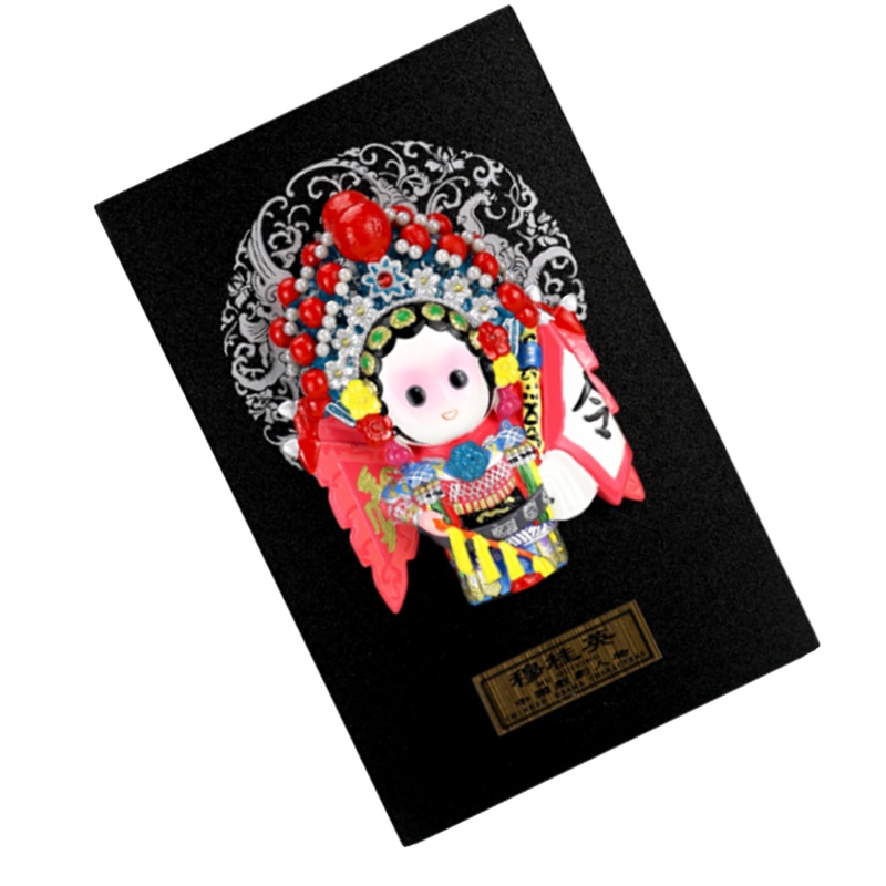 风雅堂泥塑+手提袋 穆桂英