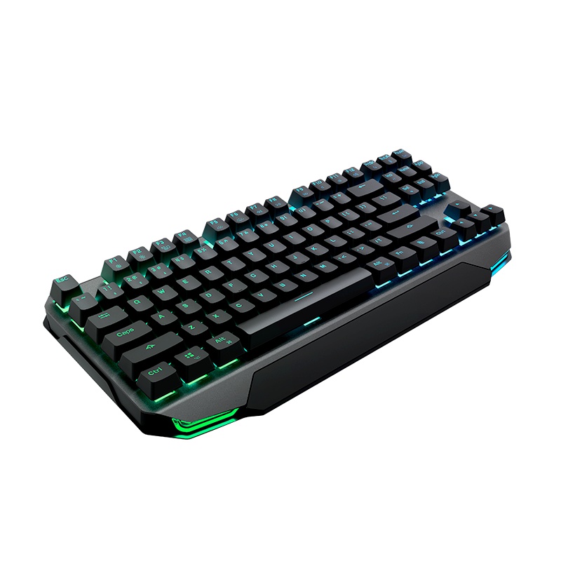 机械师MACHENIKE K7机械键盘青轴有线无线双模电脑笔记本台式蓝牙平板手机游戏办公便携(104键双模-RGB青轴)