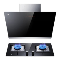 容声(RONGSHENG)油烟机燃气灶具套餐RSP702(标准版)+QP06 17m³侧吸式开合4.5KW 液化气