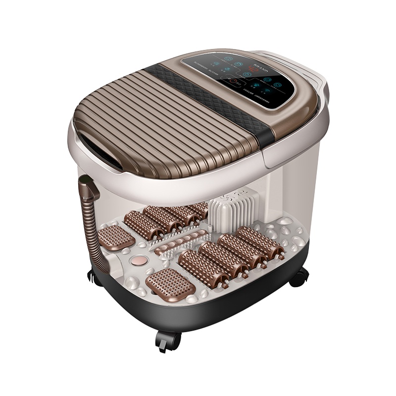 南极人(NanJiren)按摩器材足浴盆NBX6F50333滚轮气泡按摩足疗浴盆泡脚盆泡脚桶深桶加热恒温家用智能遥控