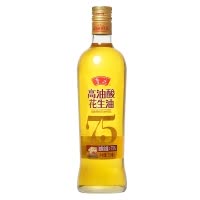 鲁花高油酸花生油750mL*2 食用油 粮油 礼品 家用炒菜 植物油 营养健康轻食 送礼佳品 物理压榨 香浓味美 团购