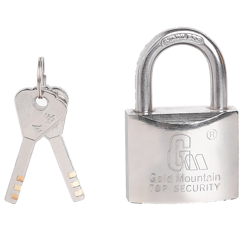 金岳 40mm电镀铜锁叶片锁(计价单位:个)