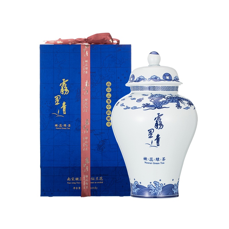 [中华特色]池州馆 2025年春茶新茶天方茶叶 100g礼盒装雾里青绿茶明前特级高山清香型手工头采毛尖芽茶安徽绿茶