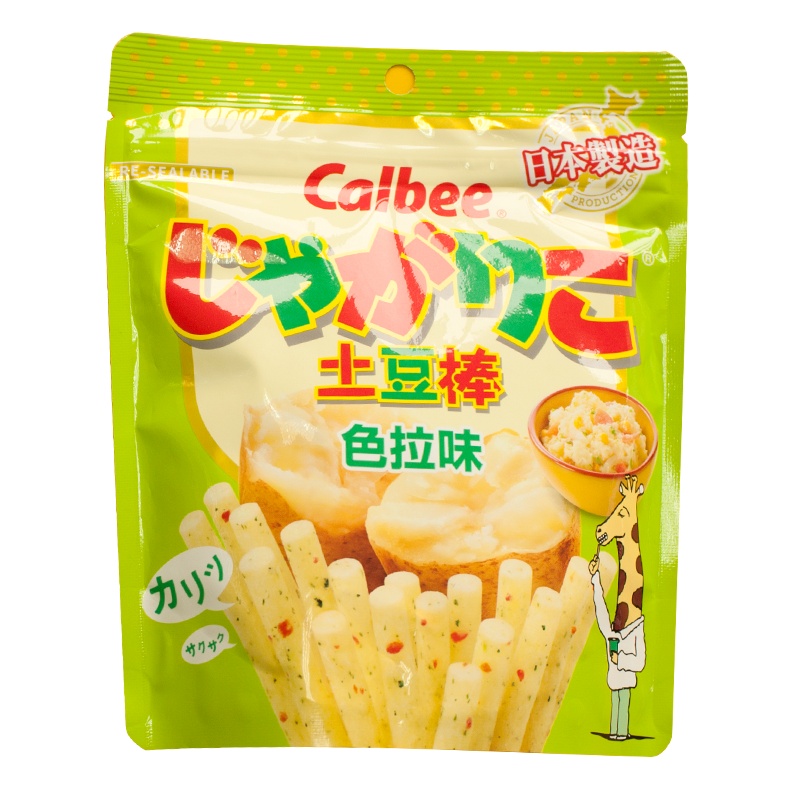 Calbee卡乐比牌沙拉味土豆棒(膨化食品)两件装