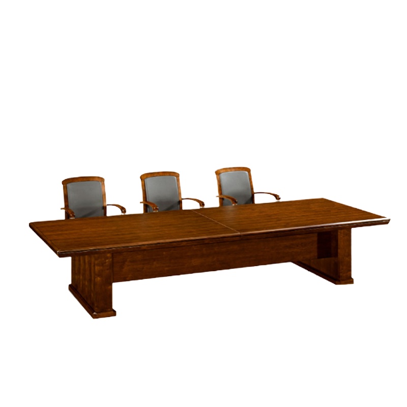 麦格尚 会议桌FHYZ-YL010 实木油漆 洽谈桌 长条谈判会客桌 长形办公桌