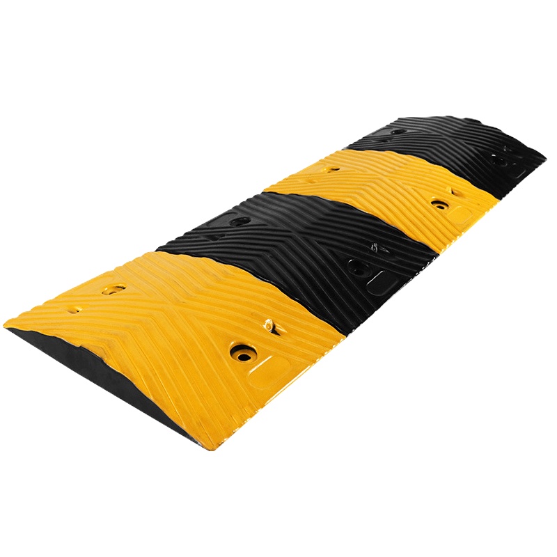 企购优品设施公路缓冲带 斜纹带槽1000x150x30带螺丝