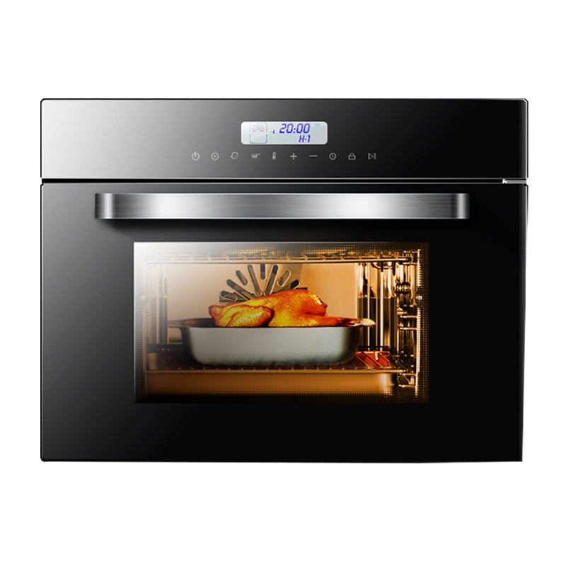 海尔(Haier)30L嵌入式蒸烤一体机ST450-30G 自动菜谱,高温消毒,智能清洁,精准控温,家用大容量蒸烤箱