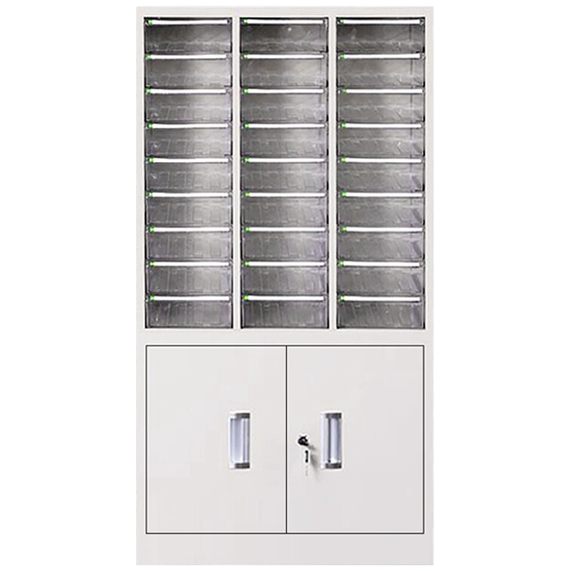 鑫虎威 办公家具A4文件柜整理柜27大抽办公柜文件柜带门资料收纳柜档案柜票据柜铁皮柜