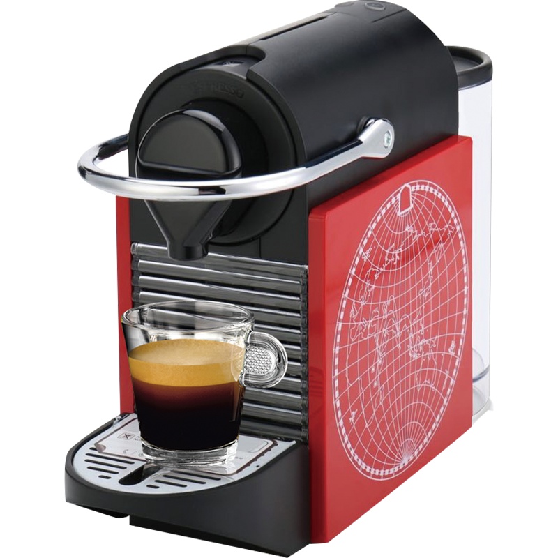 Nespresso 胶囊咖啡机 Pixie Clips C60 意式小型全自动家用咖啡机 三色面板