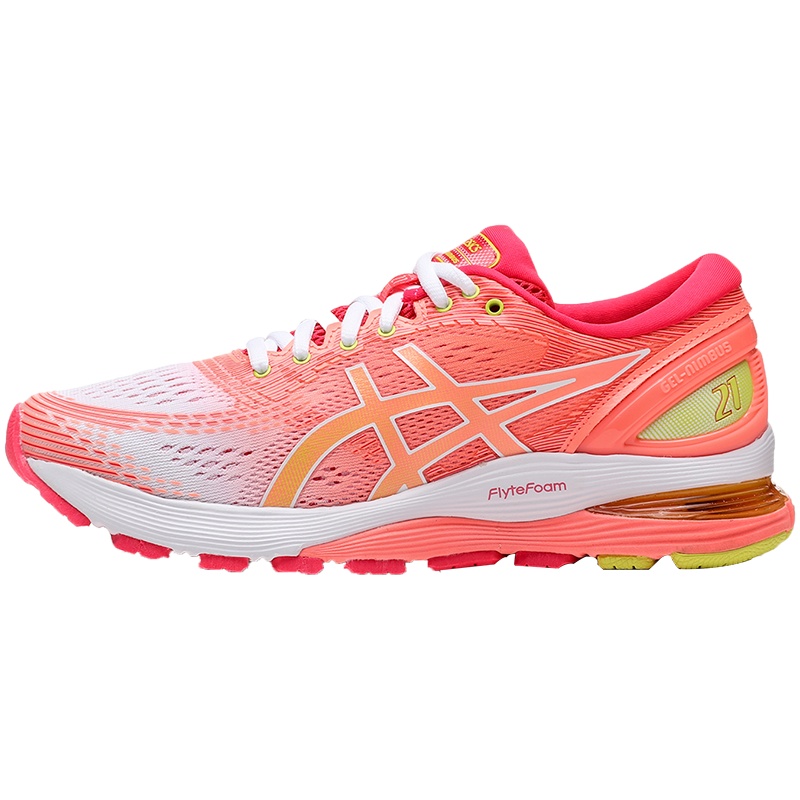 ASICS女鞋跑步鞋GEL-NIMBUS 21跑步运动鞋1012A611-100