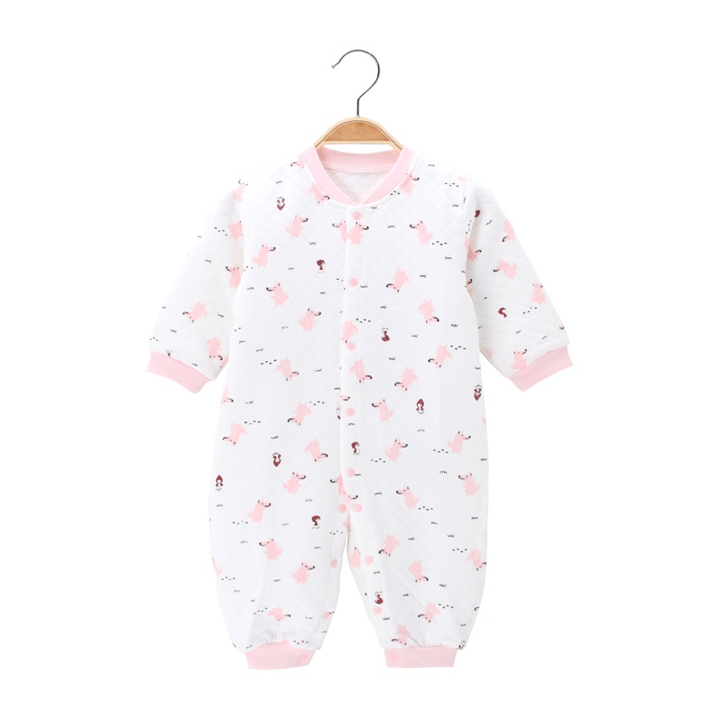 小马波迪新生婴儿衣服初生纯棉男女宝宝连体衣春秋打底衫内衣哈衣秋装睡衣