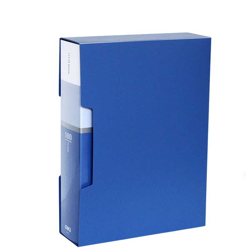 得力(deli) 5007 100页资料册 蓝色 单册装（起订量不足12个不发货）