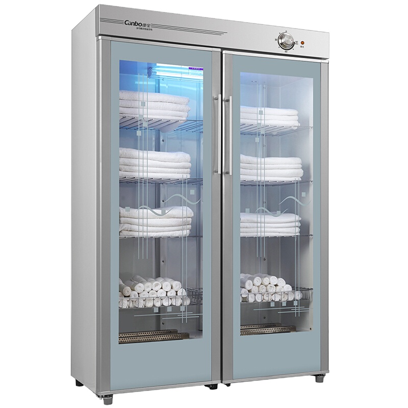 康宝(canbo) 消毒柜 双门 大容量 中温加热浴巾 紫外线杀菌衣物消毒毛巾柜 GPR700A-2Y(1)