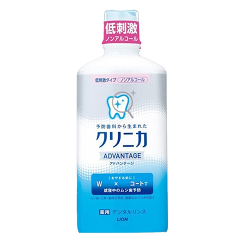 狮王(LION) CLINICA齿力佳 优致防蛀漱口水 450ml 低刺激