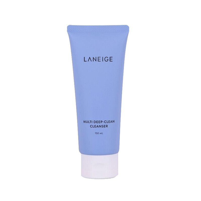 兰芝(Laneige) 四合一多效洗面奶150ml (蓝色)深层清洁 毛孔紧致 深层净肤清透 粉洁面乳