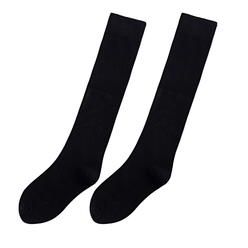 蓓乐妃长筒袜子女棉袜小腿袜jk日系堆堆袜压力瘦腿韩版简约百搭春夏高筒袜清新纯色