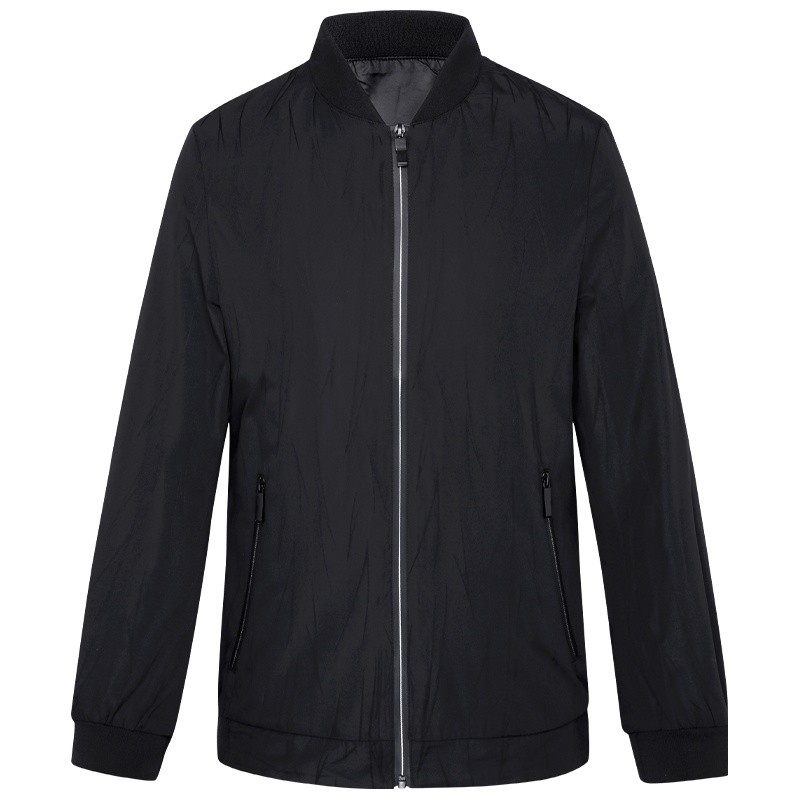 HOdo红豆男装时尚休闲绣花面料挺括有型棒球领男士夹克外套