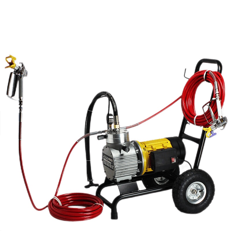 安捷顺高压无气喷涂机喷乳胶漆机 涂料喷漆机 960双枪喷涂机