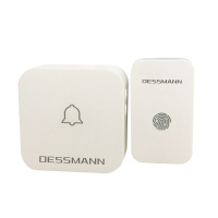 德施曼(DESSMANN)门锁无线门铃ML20白色干电池低功耗远距离信号强稳定
