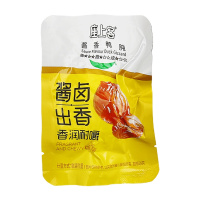 [座上客 酱香鸭肫9袋*3]办公室休闲零食小吃小包装约170g*3