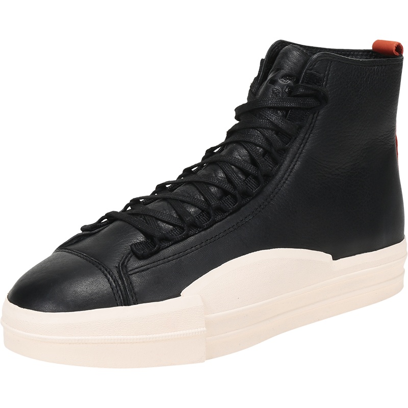 Y-3 男女同款皮革高帮系带休闲运动鞋 FX0568