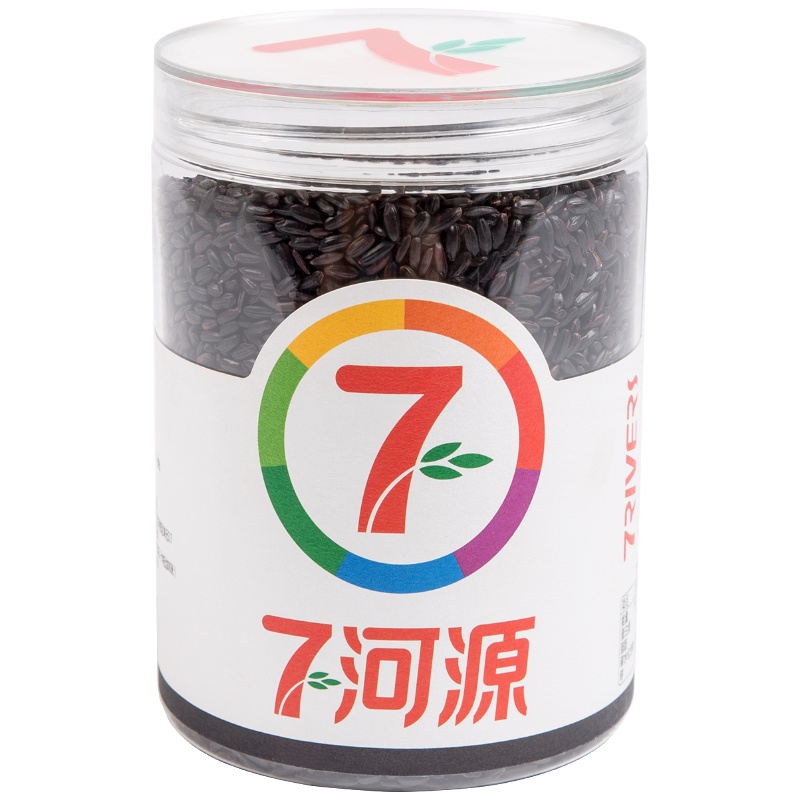七河源 黑米450g 杂粮粥米