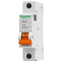 施耐德电气（Schneider Electric）断路器 家用空开E9系列 真空单极 1P10A 空气开关