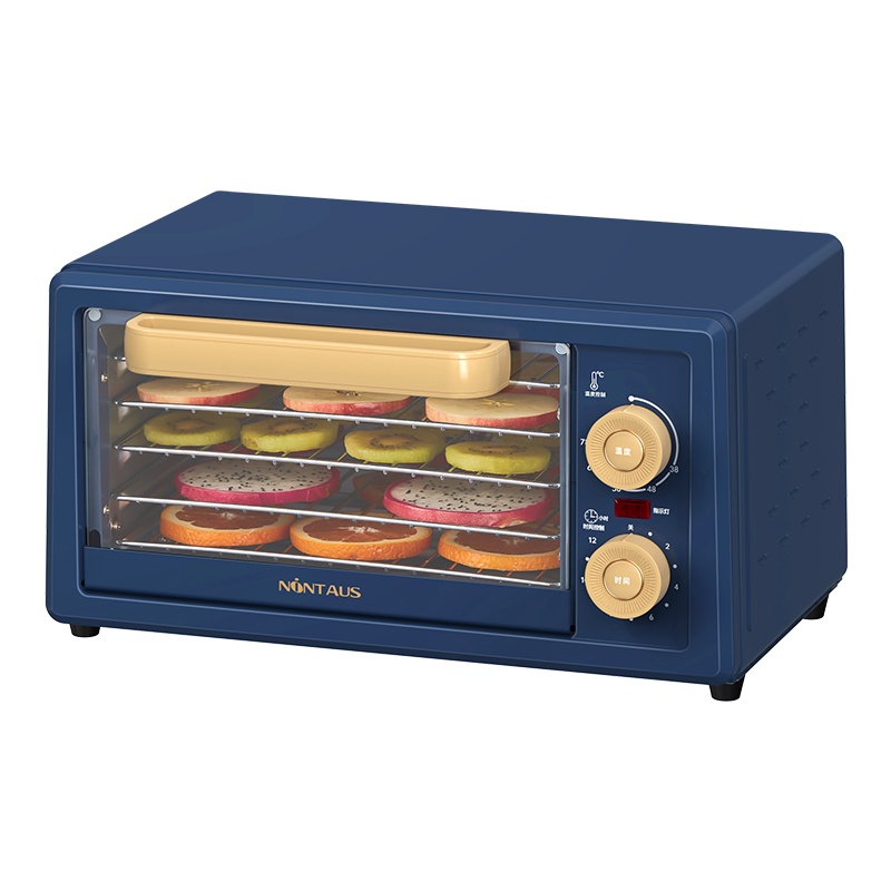 金正(NiNTAUS)干果机家用小型食品风干机水果蔬菜脱水机肉类花茶药材宠物零食品肉干鱼干干果蔬食物烘干机 R3蓝色