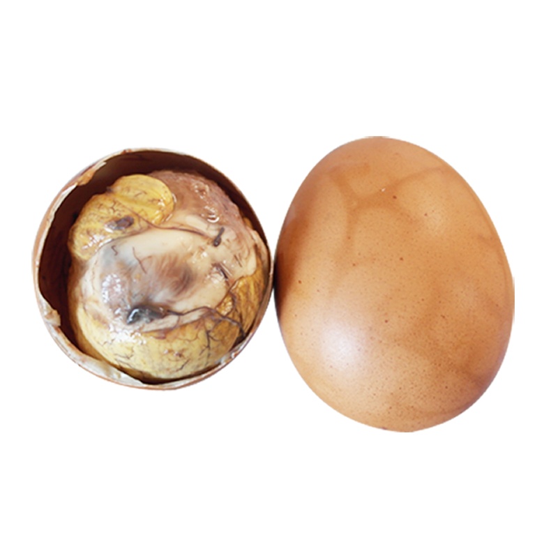 正宗高邮鸡胚蛋13天活珠子真空包装熟开袋即食喜蛋毛蛋五香味