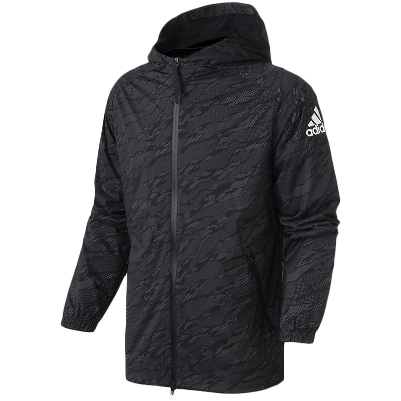 .adidas阿迪达斯男子外套夹克连帽休闲运动服DM5274