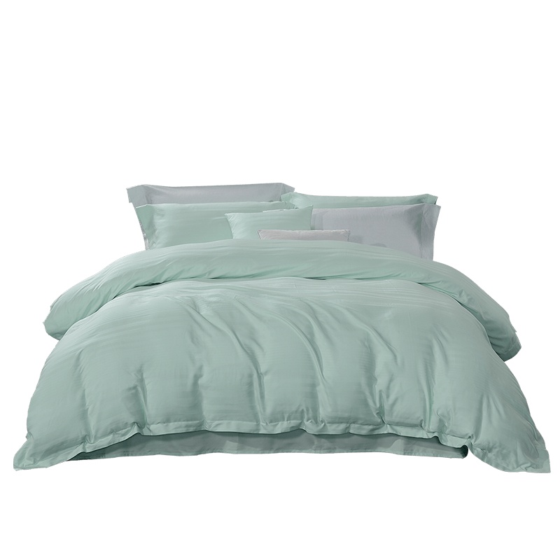 富安娜(FUANNA)家纺圣之花提花四件套磨毛套件床品1.8m套件床上用品床单被套单件单人